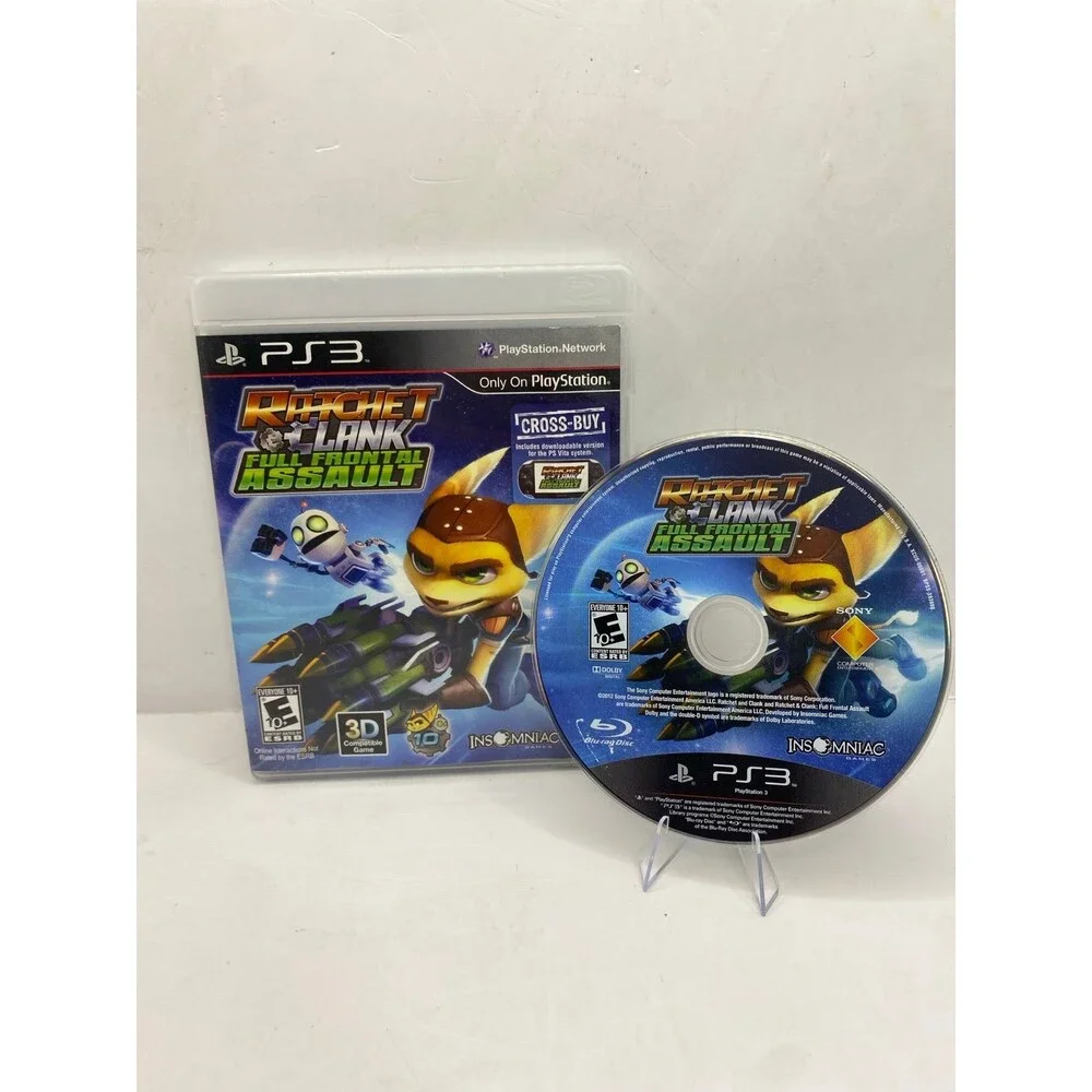 Ratchet & Clank: Full Frontal Assault (Sony PlayStation 3, 2012) PS3